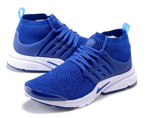 Blue color shoes