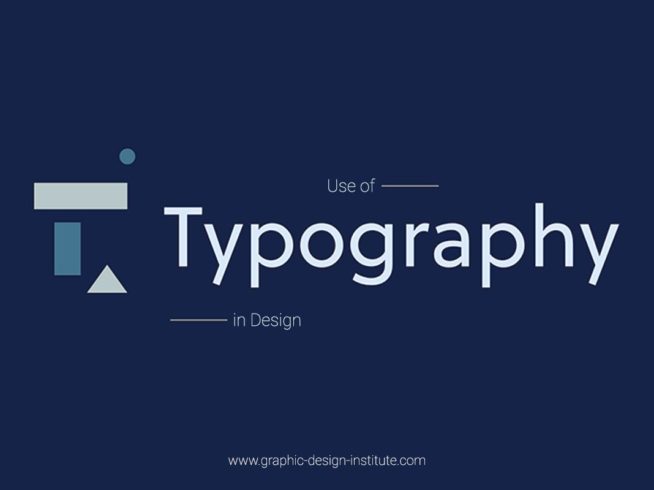 role of typography typefaces in designing