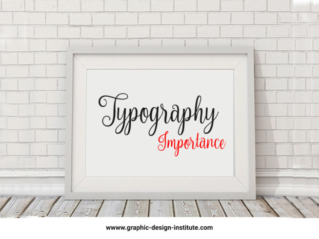 Typography is an Important part for a Graphic Designer