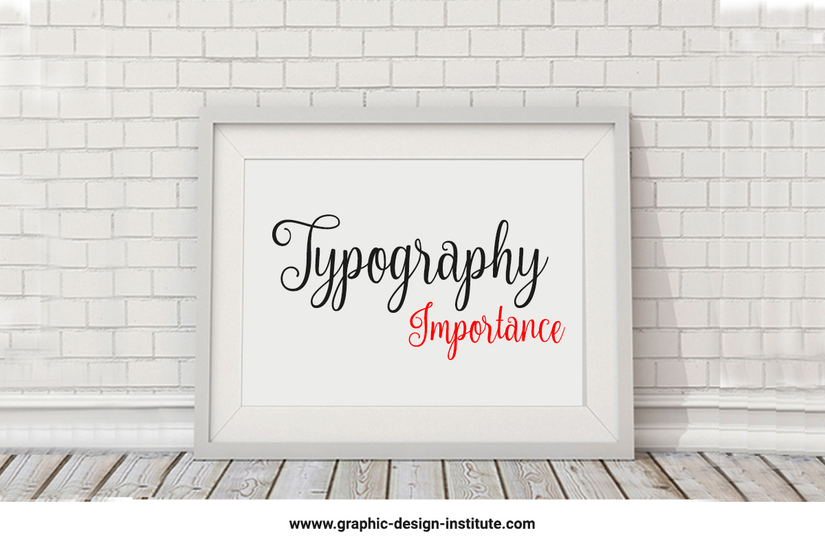 Typography is an Important part for a Graphic Designer