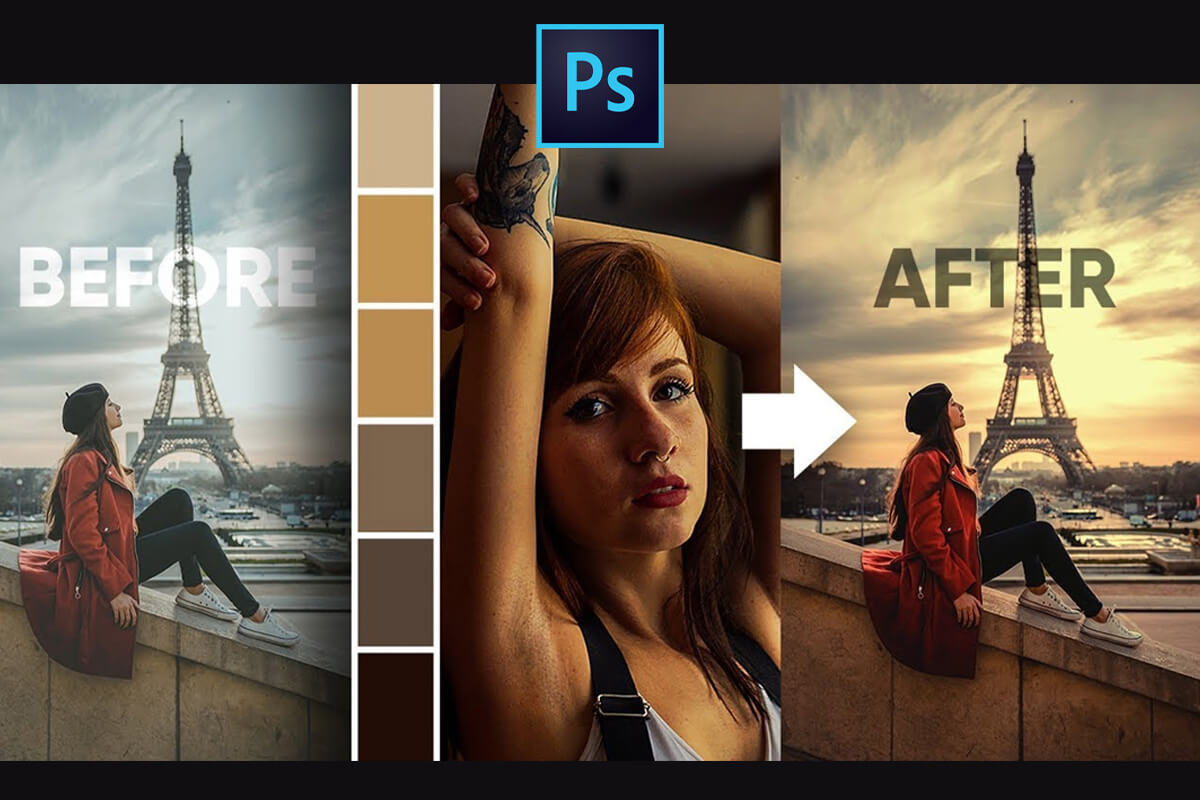 Photoshop: Learn to Steal Color Grading from Any Image