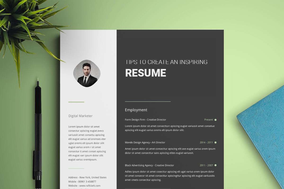 Expert Tips for Creating an Inspiring Resume as a Graphic Designer