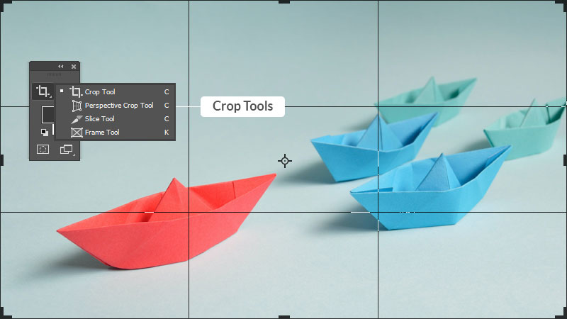 Crop Tool in Photoshop