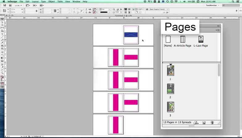 Graphic Design Institute - Pages in Adobe InDesign