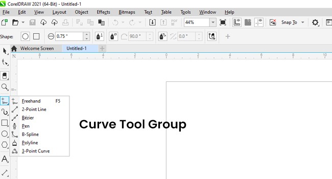 curve tool group