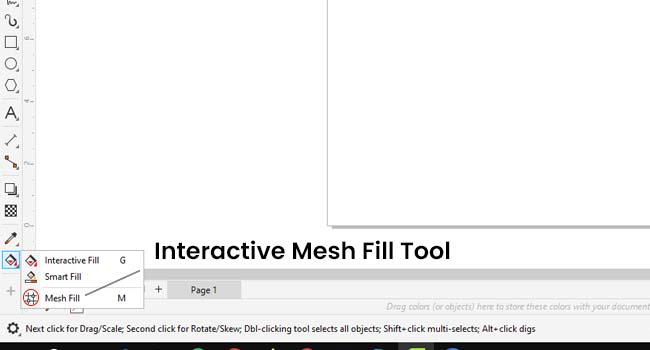 interactive mesh fill tool
