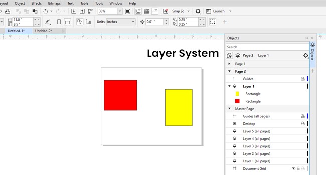 layer system